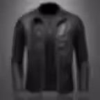 French Stand Collar Leather Jacket