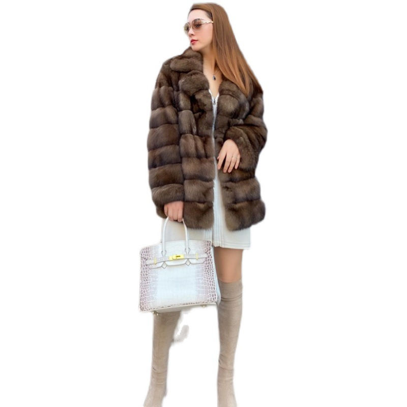 Thumbnail: Faux Fur Winter Coat