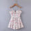 Thumbnail: Pink Floral Suspender Jumpsuit