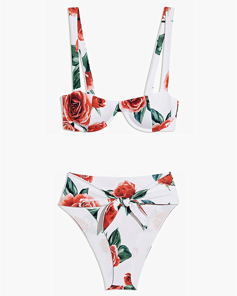 Thumbnail: The Rosette Revel: Floral Artisan Bikini
