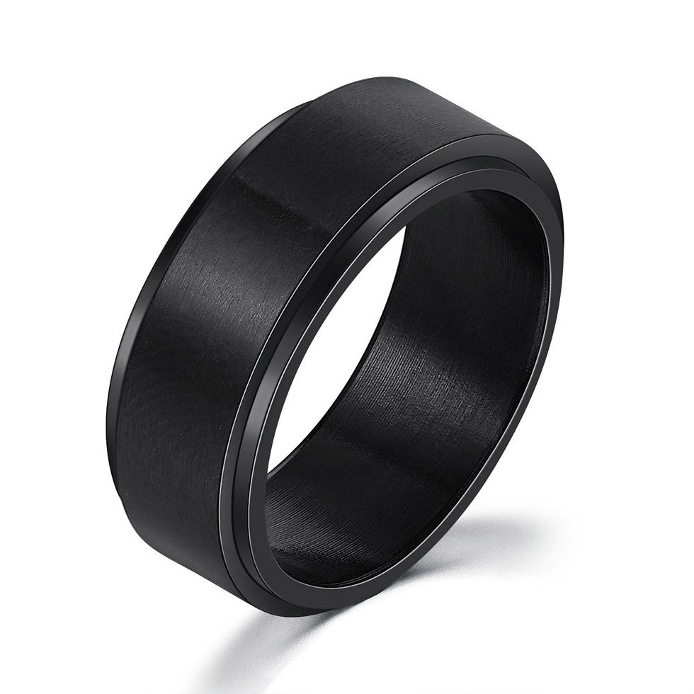 Thumbnail: Titanium Steel Ring