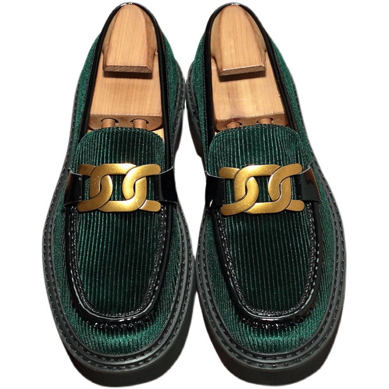 Thumbnail: Hellenic Sovereign – Artisan Greek Embossed Buckle Platforms