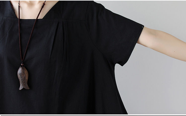 Thumbnail: Maternity Linen Blend Dress