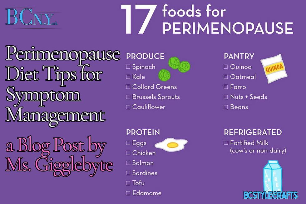 Perimenopause Diet Tips for Symptom Management