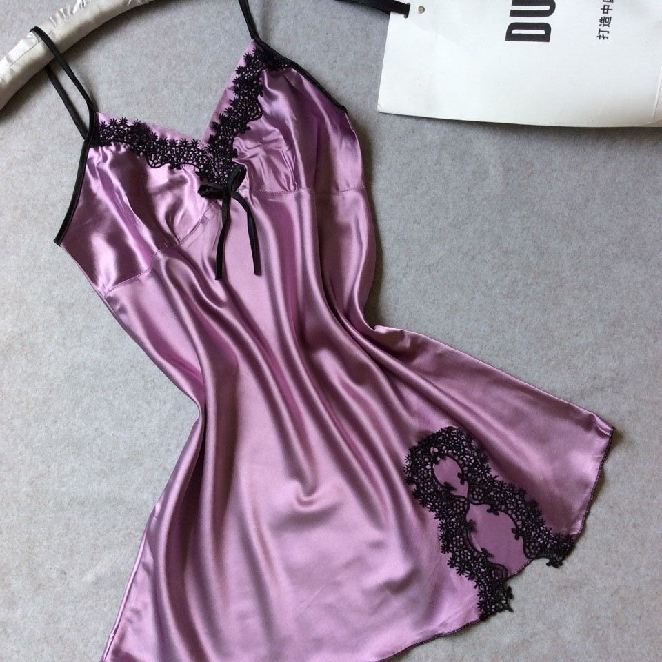Thumbnail: Silk Sling Pajama Skirt