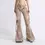 Thumbnail: Street Chic Splice High Waist Flared Jeans