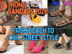 Thong Sandals 2025: From Beach to Chic Street Style
