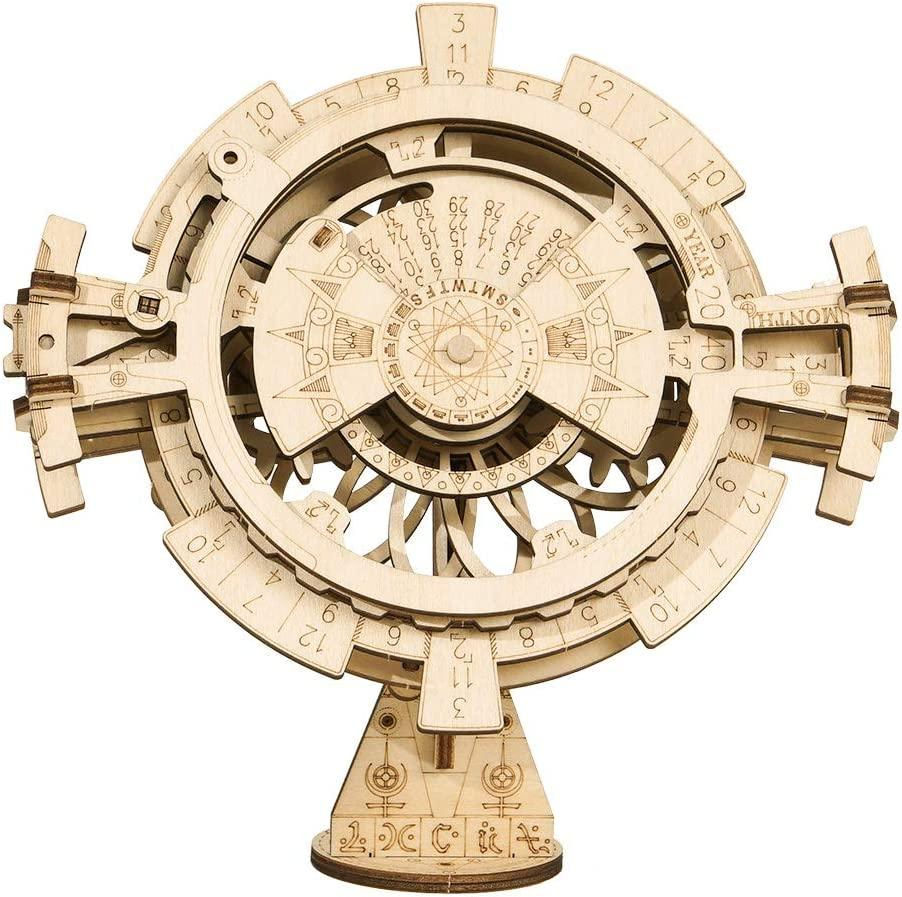 Thumbnail: ROKR 3D Wooden Perpetual Calendar Puzzle