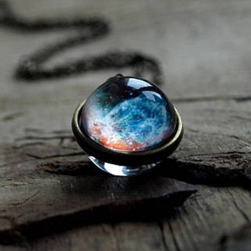 Thumbnail: Gemstone Celestial Necklace