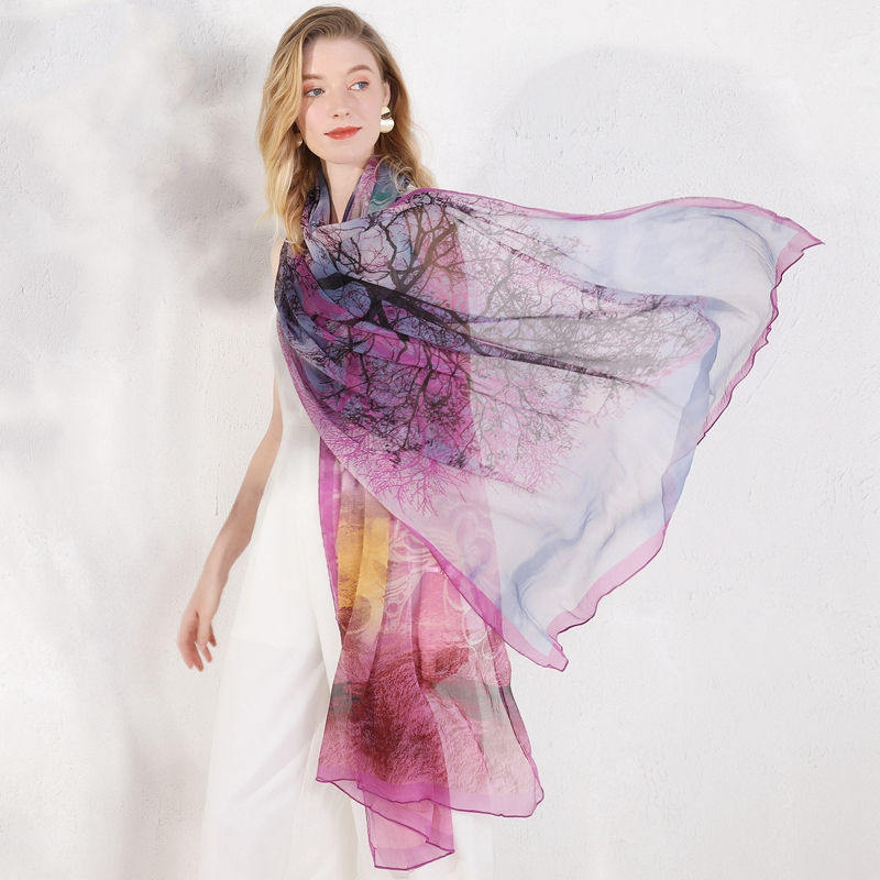 Thumbnail: Long Silk Shawl