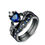Thumbnail: Sapphire Crown Love Ring