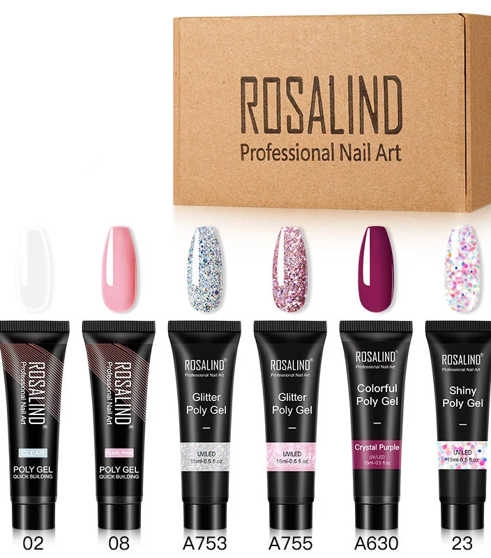 Elevate your nail game with this vibrant 6-piece set, perfect for stunning, colorful nail designs