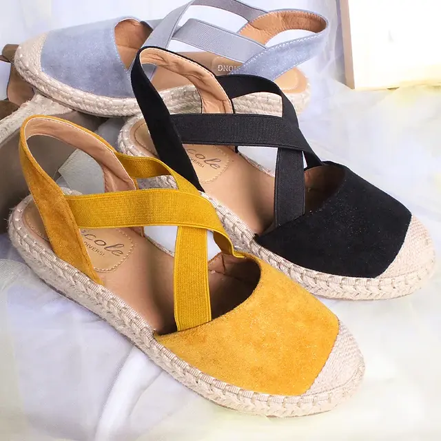 Trendy and comfortable sandals with a closed toe design. Perfect for all-day wear and effortless summer style.