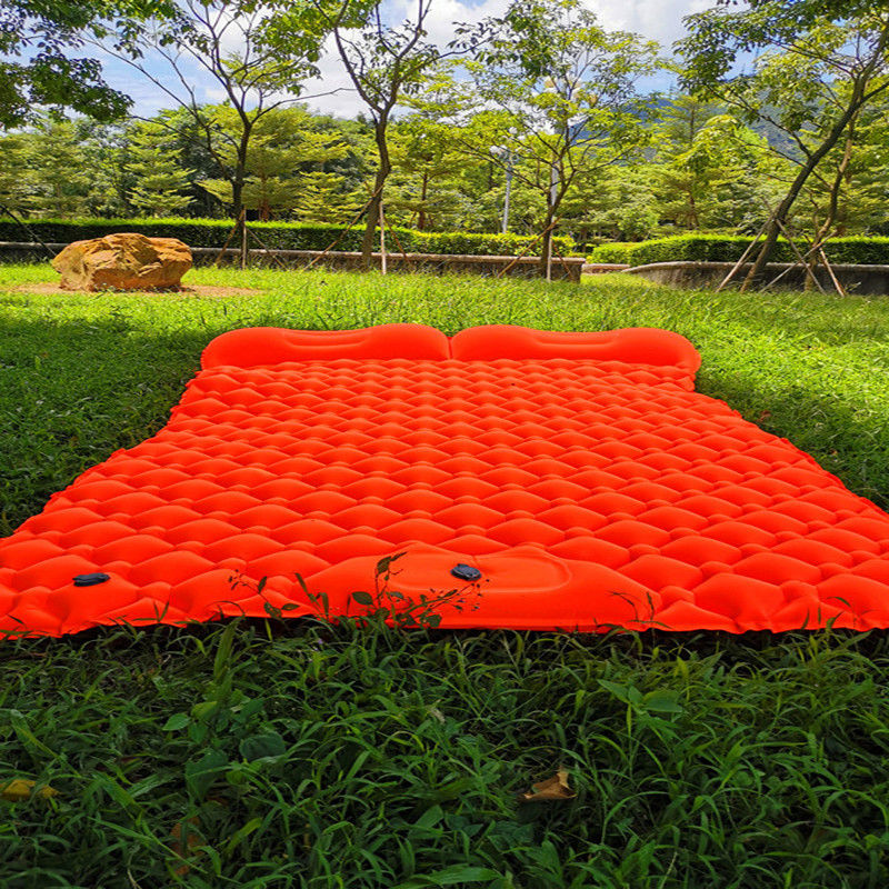 Thumbnail: Self-Inflating Camping Mat with Built-In Pillow & Pump