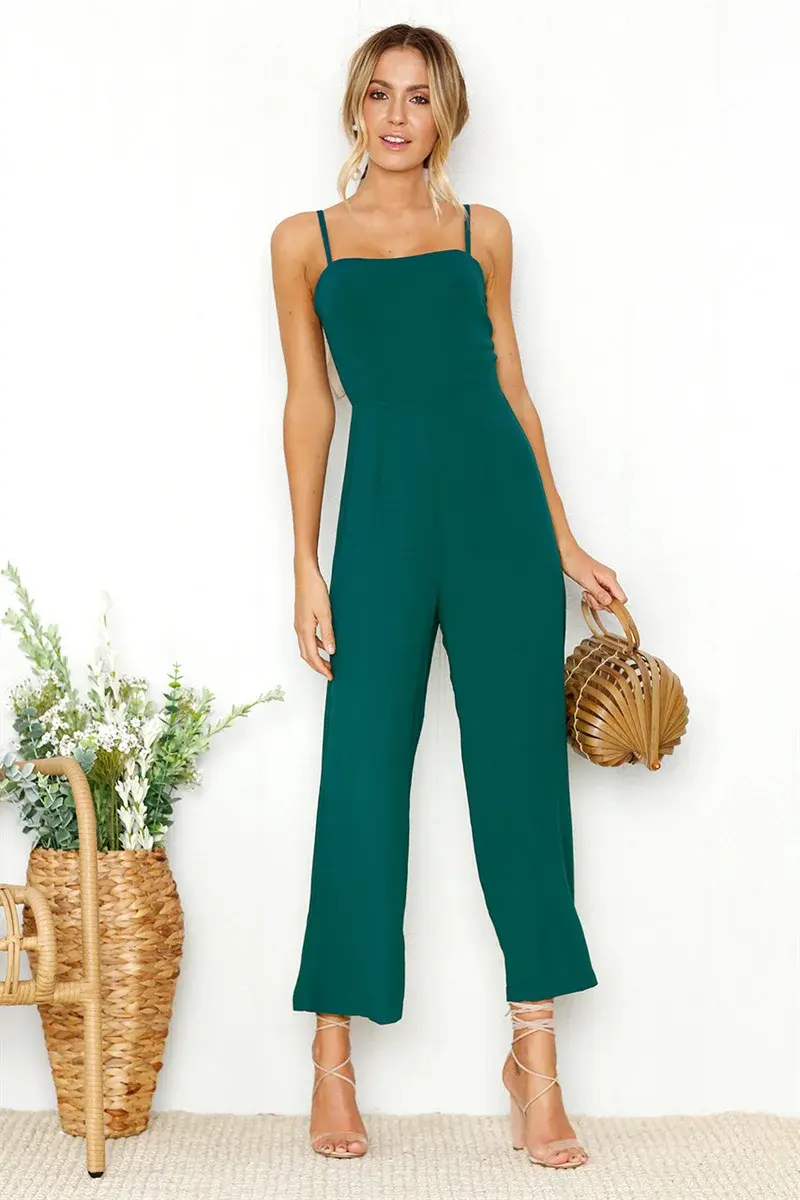 Thumbnail: Solid Strap Dungarees