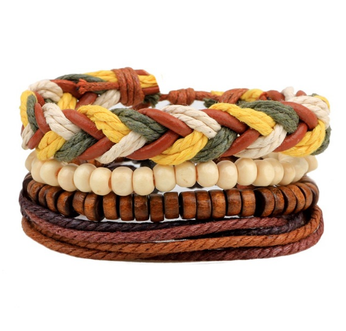 Thumbnail: Handcrafted Leather Bracelet