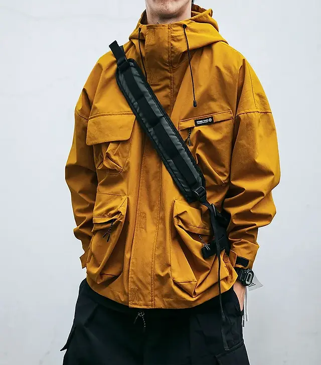 Comfortable & Windproof: Men's Hooded Casual Winter Jacket