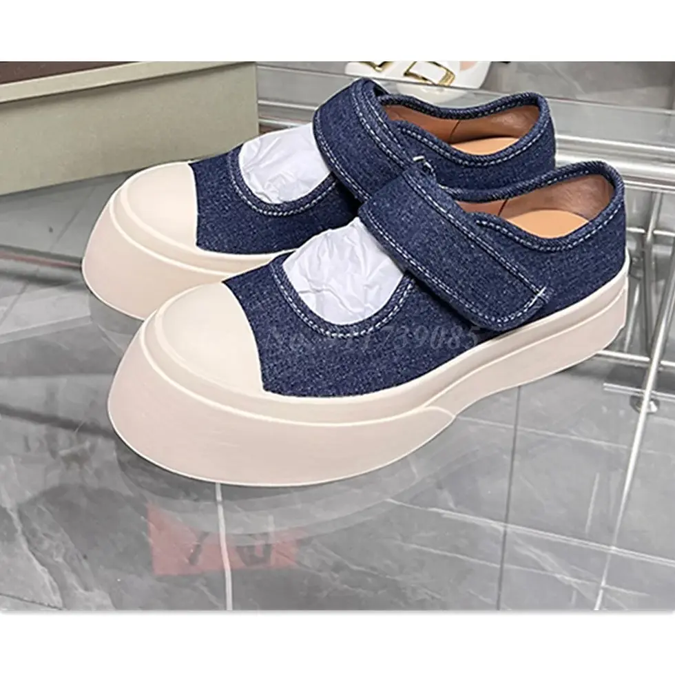 Thumbnail: The Modern Metropolitan: Velcro Platform Mary Jane Shoes