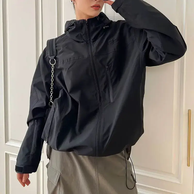 Thumbnail: Oversized Hooded Windbreaker