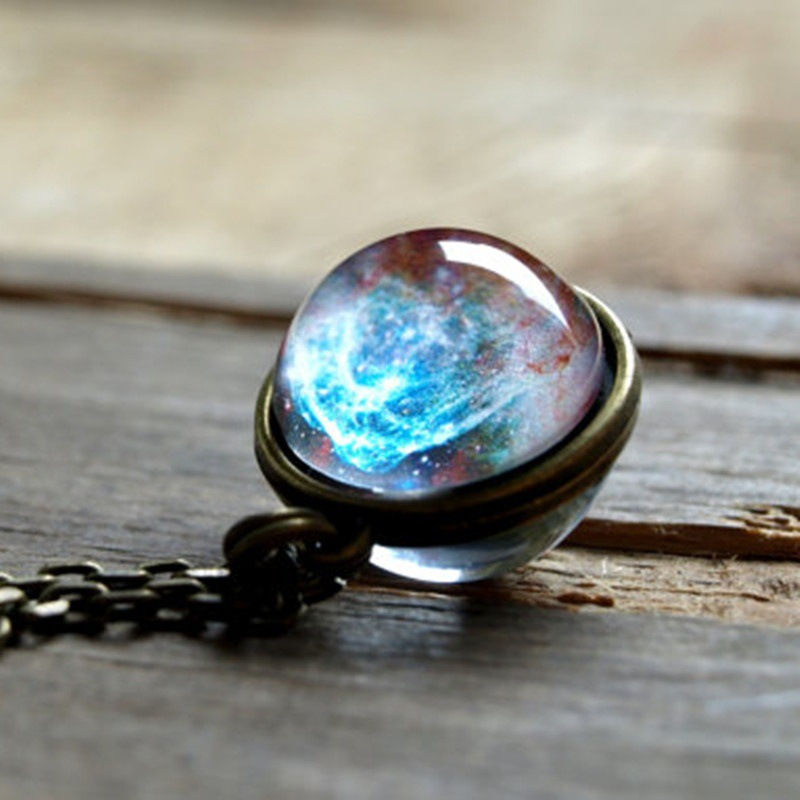 Thumbnail: Gemstone Celestial Necklace
