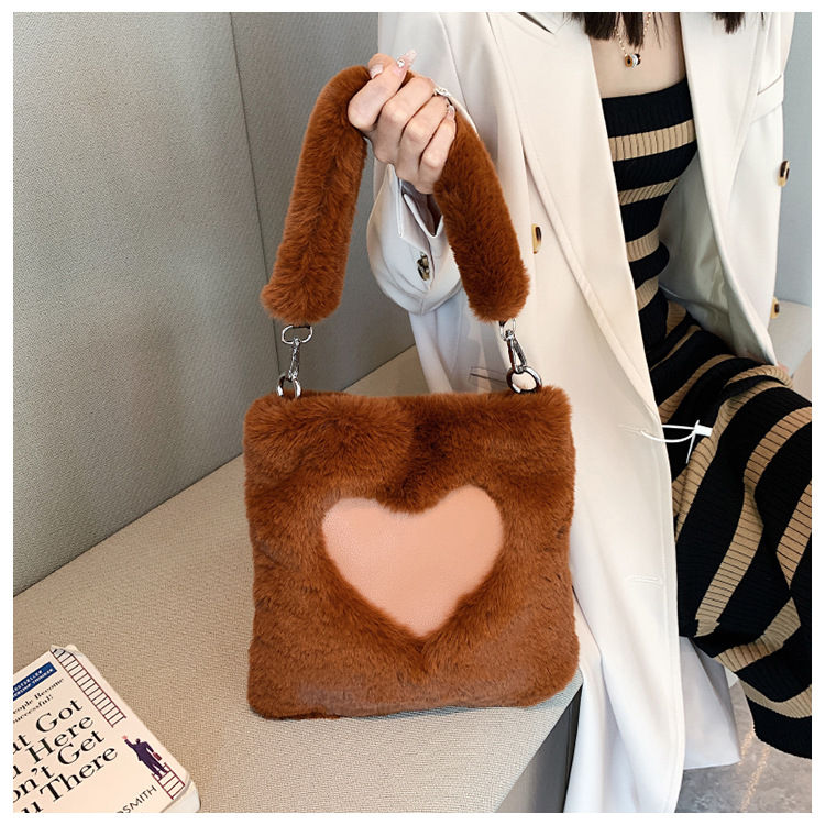 Thumbnail: Plush-Love Vertical Square Tote