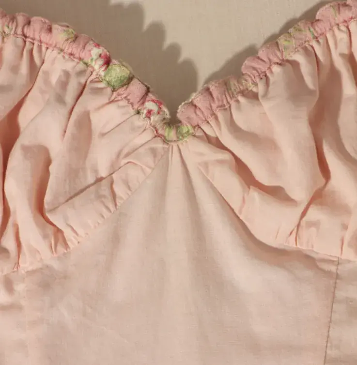 Thumbnail: Cotton Country Corset Dress