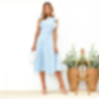Refined Ruffle Lace Dress