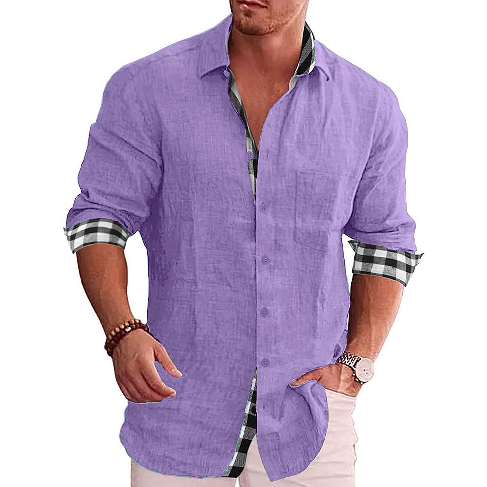 Thumbnail: Plaid Button-Up Shirt