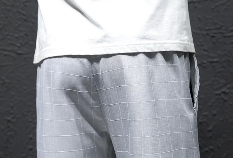 Thumbnail: Summer Plaid Harem Pants