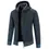 Thumbnail: Winter Luxe Plush-Lined Hooded Zipper Coat
