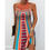 Thumbnail: Summer Chic Halterneck Print Dress
