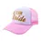 Thumbnail: Golden Letters Team Bride Hat for Weddings