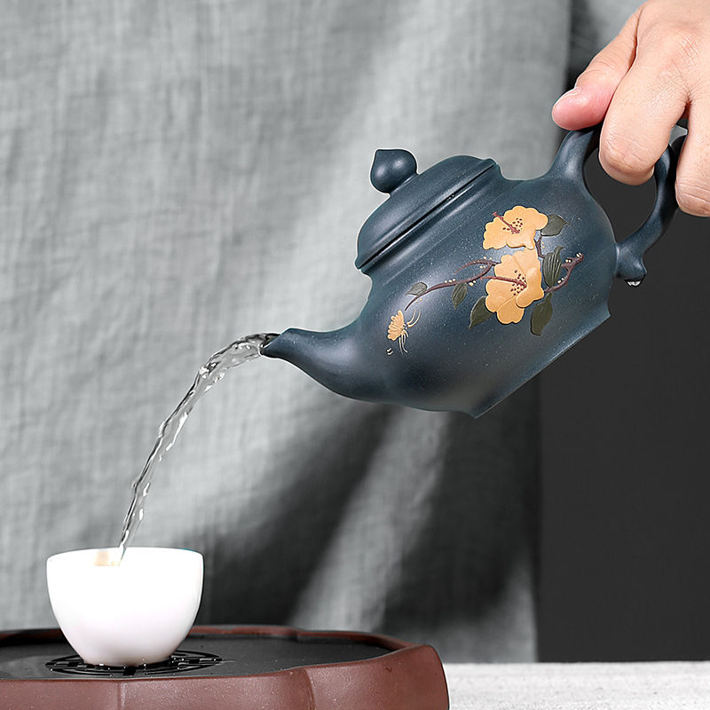 Thumbnail: Dark Green Zisha Teapot