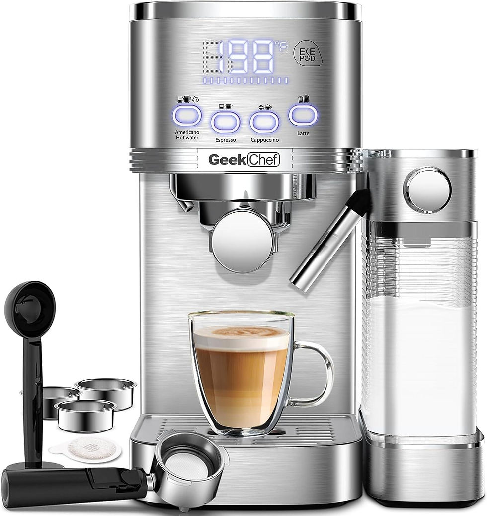 20-Bar Espresso Machine with Milk Frother