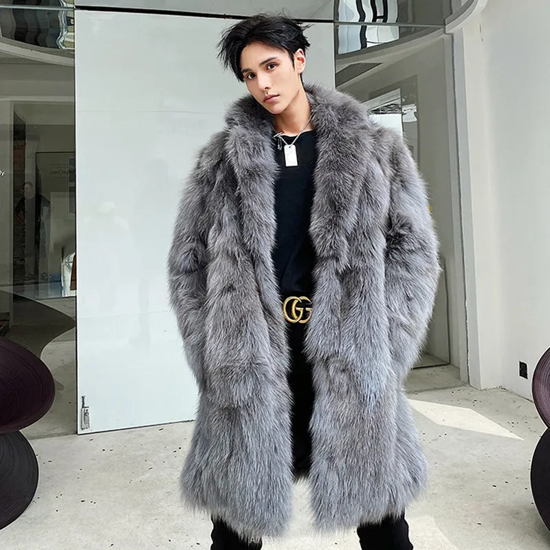 Tuscan Elegance: Men's Patchwork Coat in Lamb Wool - Elevate your winter wardrobe with this timeless and luxurious patchwork coat. ❄️🧥