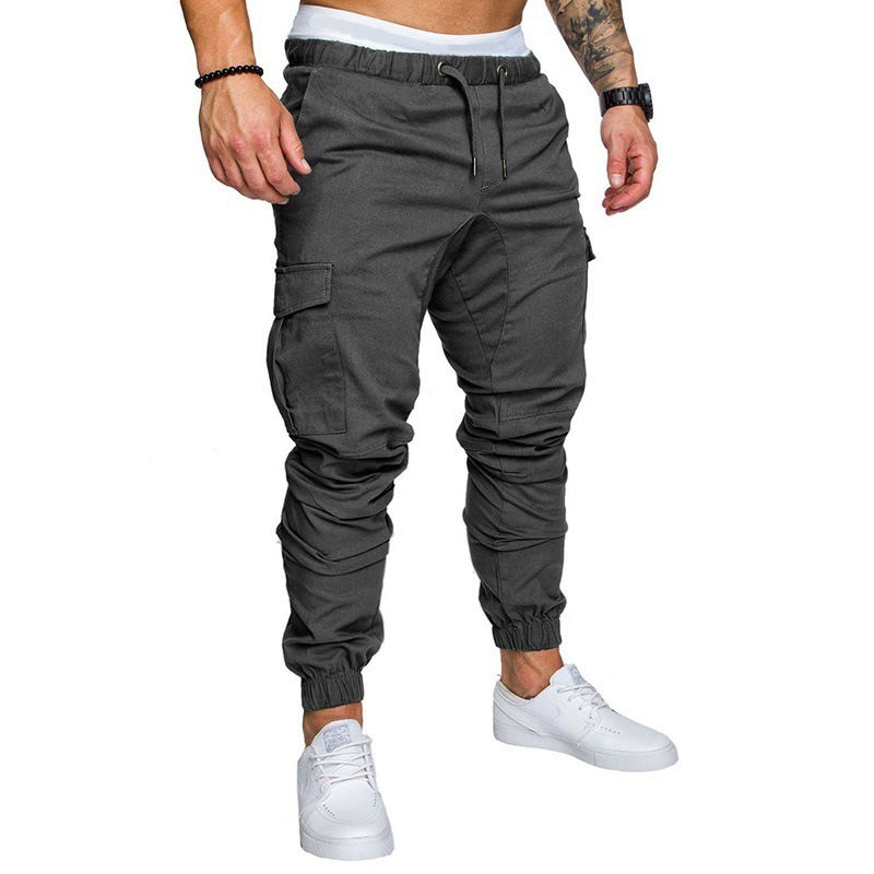 Thumbnail: Cotton Blend Casual Pants