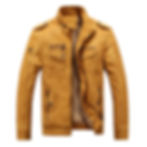 The Retro Imperial – Velvet & Washed Retro Leather Jacket