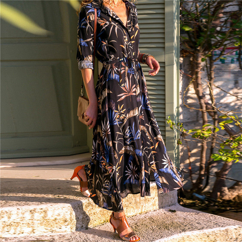 Thumbnail: Madrid Vintage Chiffon Dress