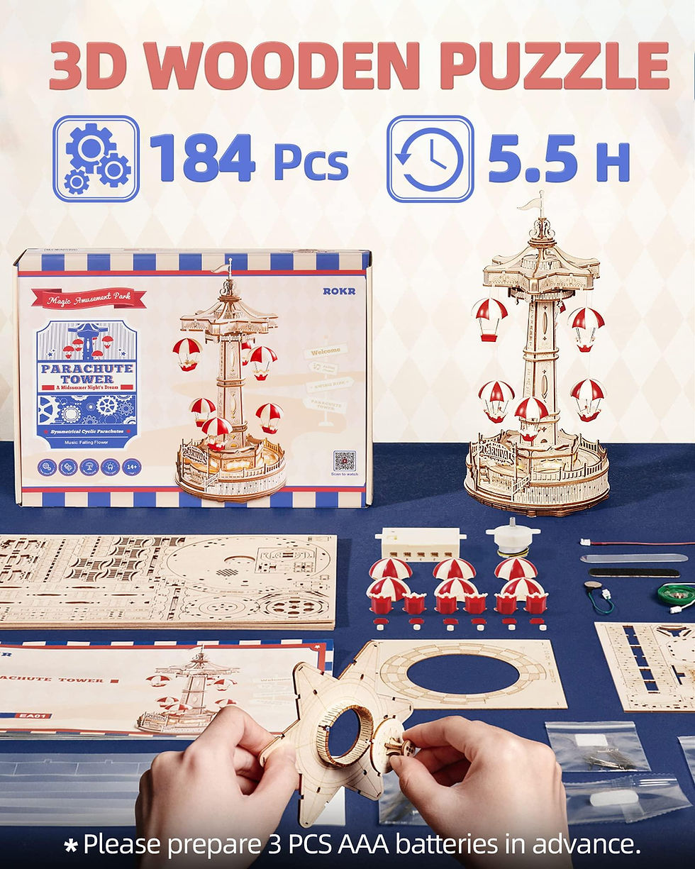 Thumbnail: Parachute Tower Music Box Puzzle