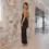 Thumbnail: Halter Split Backless Maxi Dress