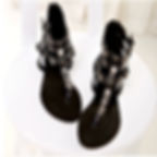 The Rebel Riviera – Skull Punk Flat Bottom High Top Sandals