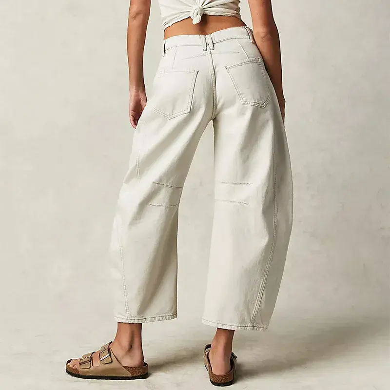 Thumbnail: Metropolitan Curve – Artisan Soft-Denim Barrel Silhouette