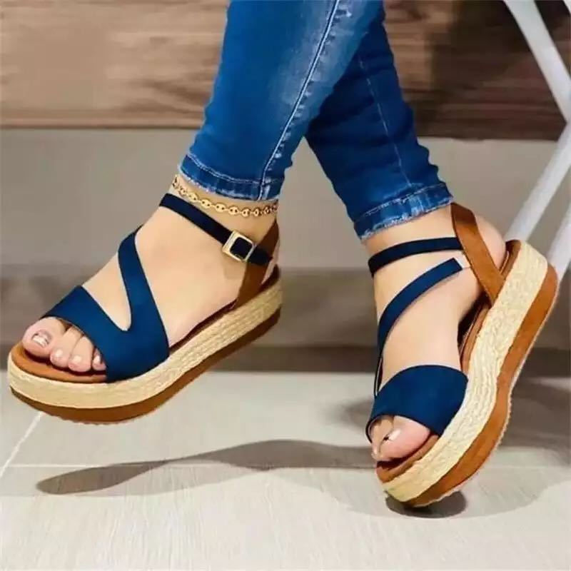 Thumbnail: The Roman Revival – Stylish Platform Sandals