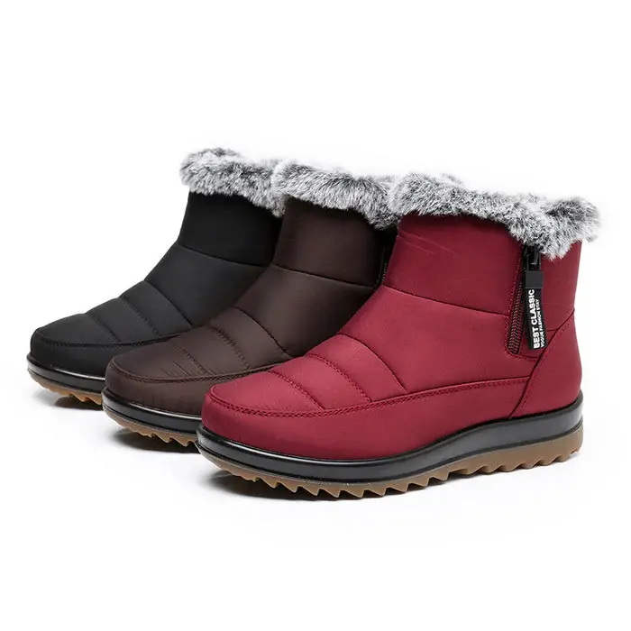 Thumbnail: The Frost-Fortress – Women’s Winter Waterproof Warm Cotton Boots