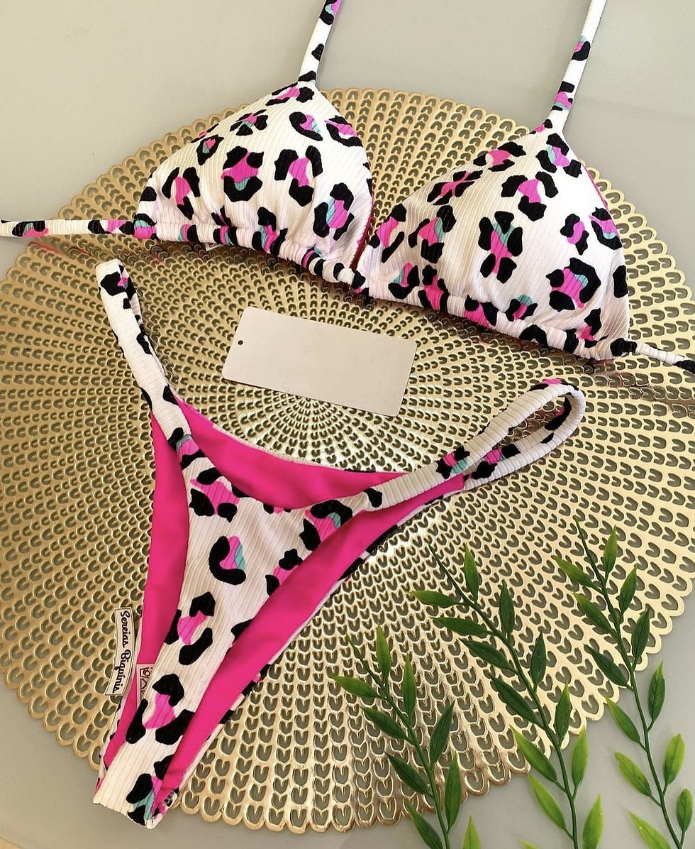 Thumbnail: The Ocean Breeze Printed Beach Bikini