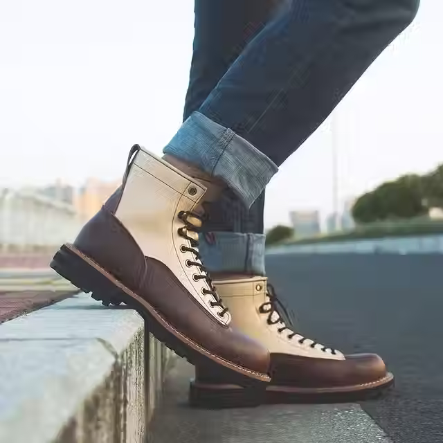 Heritage Nomad – Contrast Artisan Waxed Bovine Boots