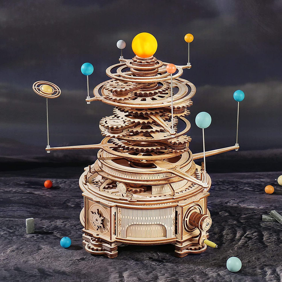 Thumbnail: Mechanical Orrery 3D Wooden Puzzle