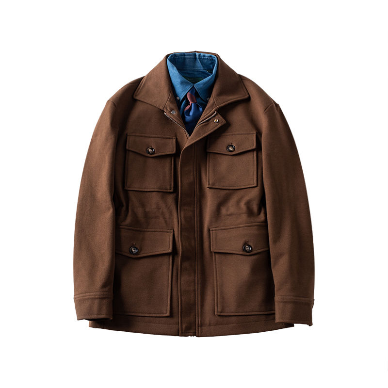 Thumbnail: Aesthetic Kinetic – Water-Washed Retro Slim Jacket
