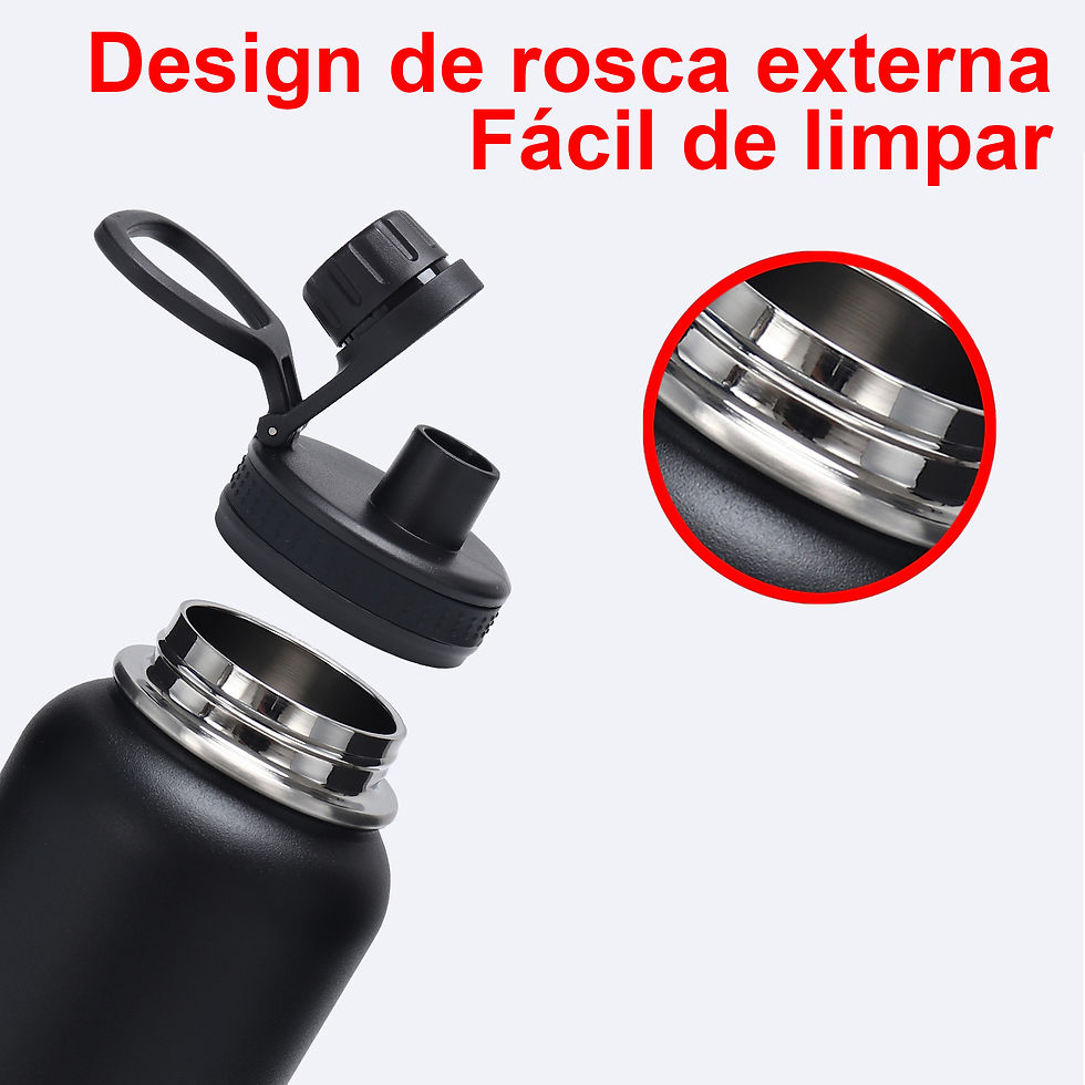 Miniatura: Garrafa Térmica 1000ml Esportiva Vacuum
