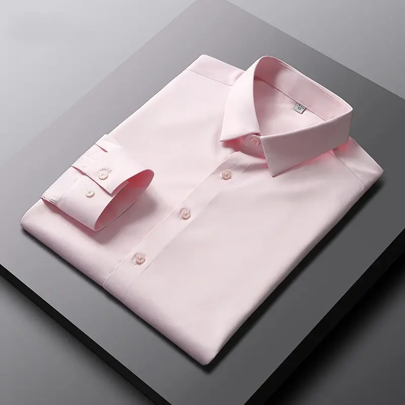 Miniatura: Camisa Social Slim Fit Masculina Manga Longa Não Amassa